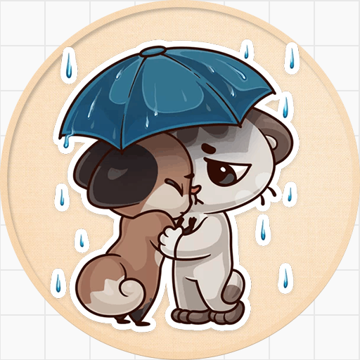 Стикеры ВК грусть