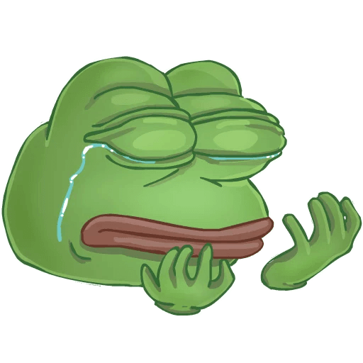 Грустный Лягушонок Пепе