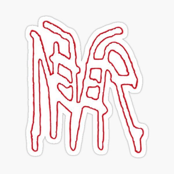 Стикер Bladee Drain