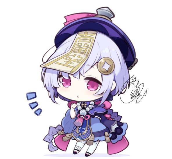 Чиби альбедо Геншин Импакт