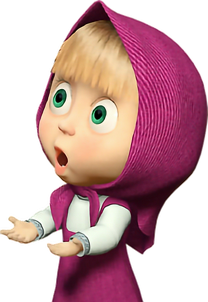 Маша и медведь удивление