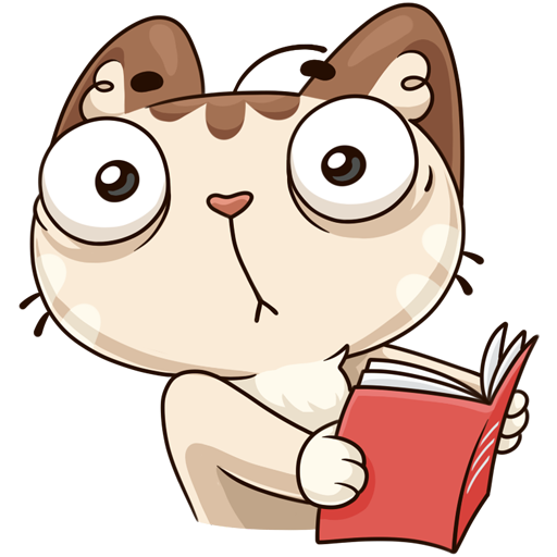 Стикер "котик"