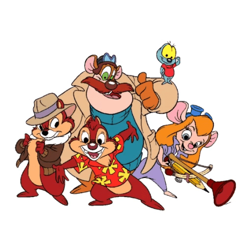 Чип и деил Стикеры