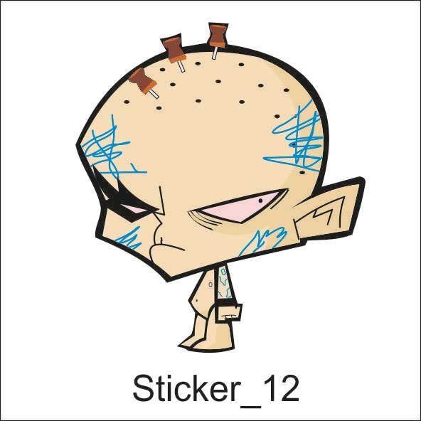 Стикеры с хасбиком