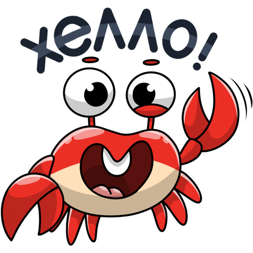 Стикеры ВК лиса Луна