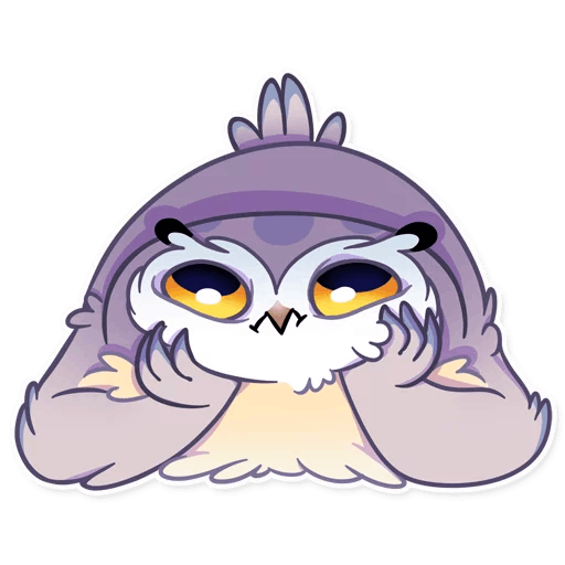 Стикеры дом Совы