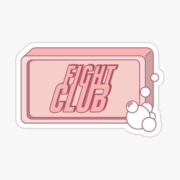 Fight Club наклейка