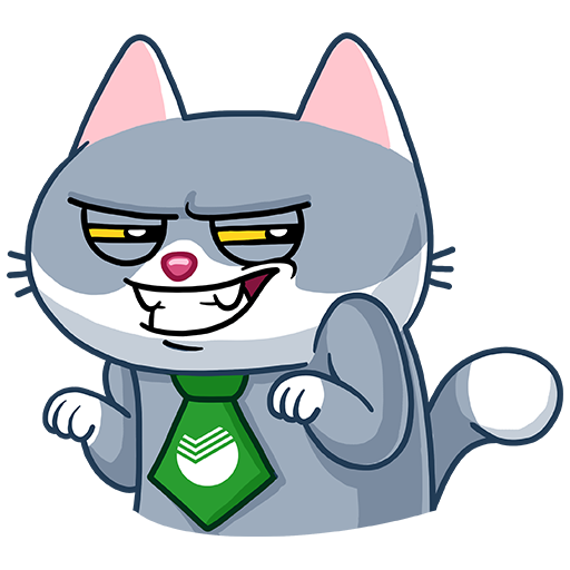 Стикеры ВК СБЕРКОТ