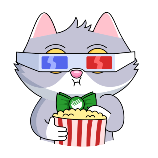 Стикеры ВК СБЕРКОТ