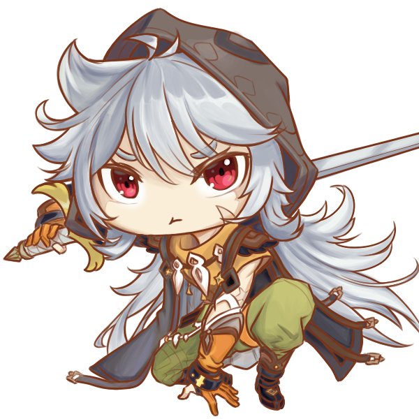 Ноэль Чиби стикер Геншин