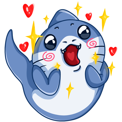 Стикеры ВК Мистер акул