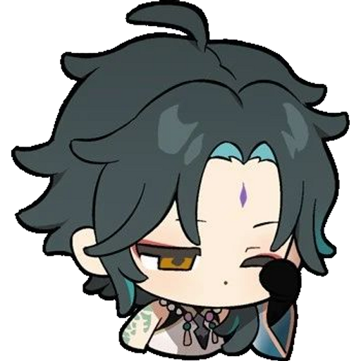 Сяо Чиби Стикеры