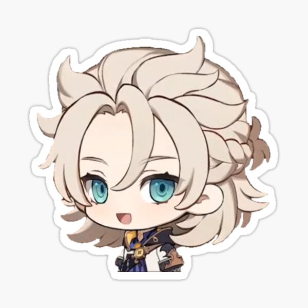 Чиби альбедо Геншин