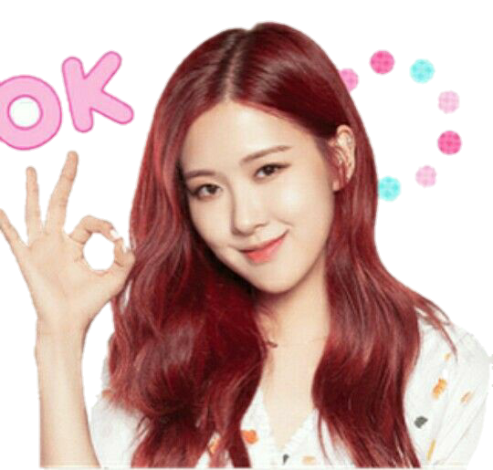 Rosé BLACKPINK Стикеры