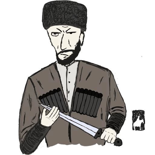 Стикеры про дагестанца