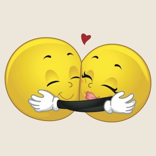 Смайл обнимаю