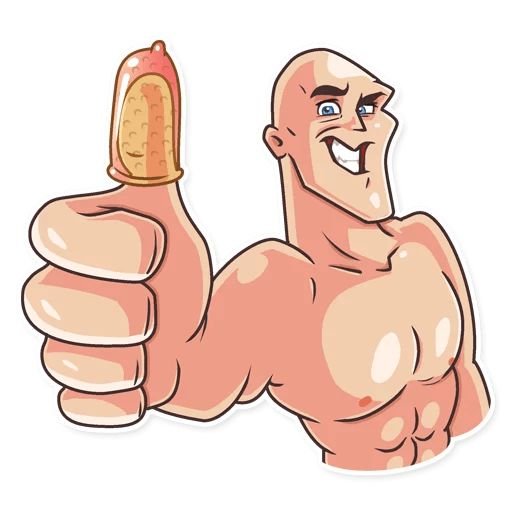 Лысый из браззерс Стикеры