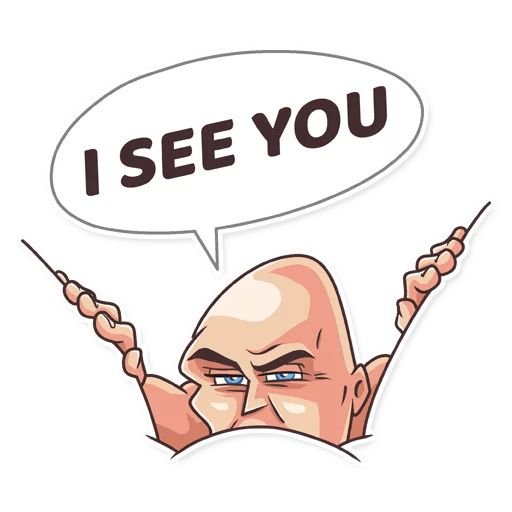 Лысый из браззерс Стикеры