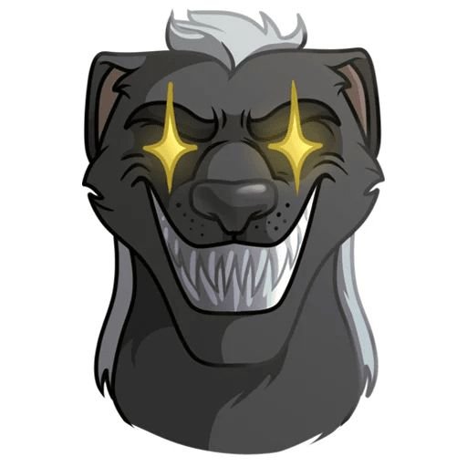 Honey Badger Стикеры телеграмм