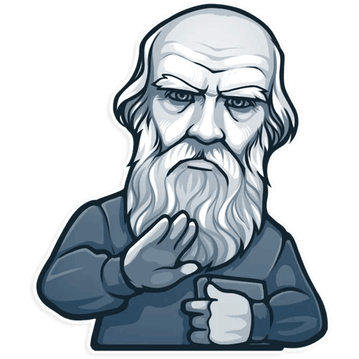 Стикеры с писателями