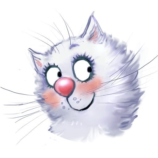 Рина Зенюк синие коты Стикеры