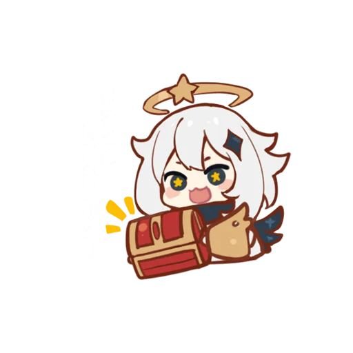 Стикеры фишль чиби (58 фото)