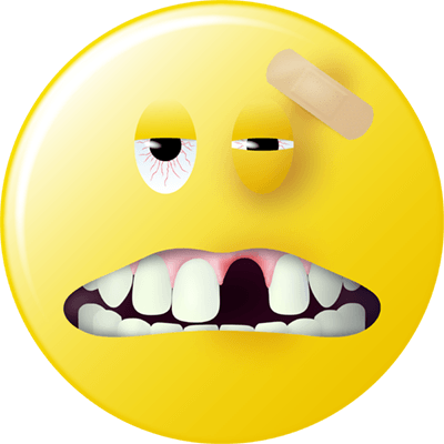 Смайлик без зуба