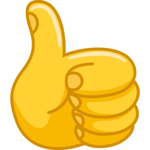 Смайлик большой палец