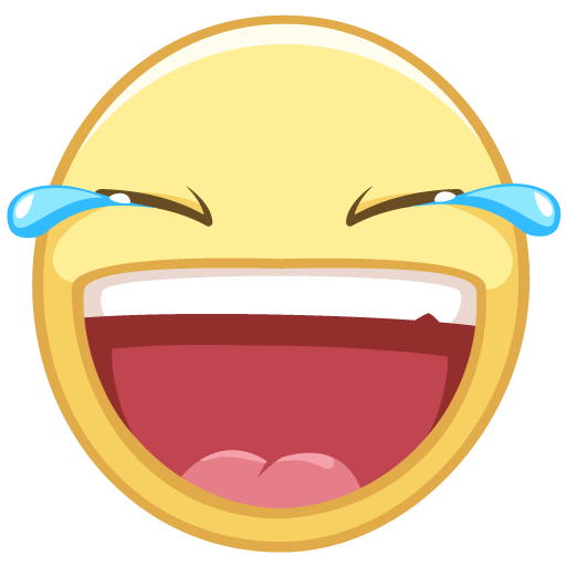 Смайлик смех