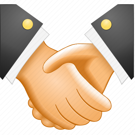 Стикер рукопожатие
