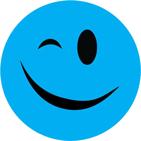 Смайлики синего цвета