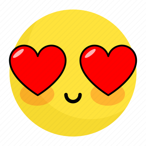 Влюбленный смайлик
