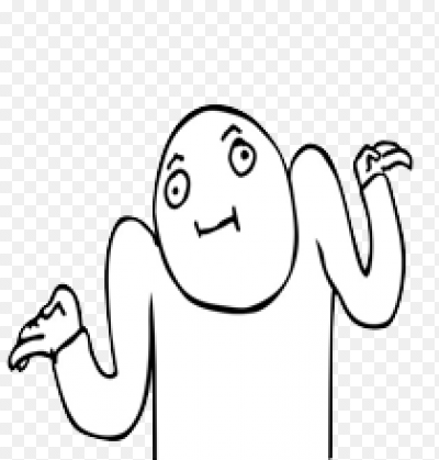 Мем пожатие плечами