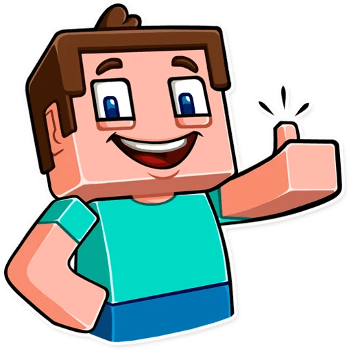 Стикеры майнкрафт