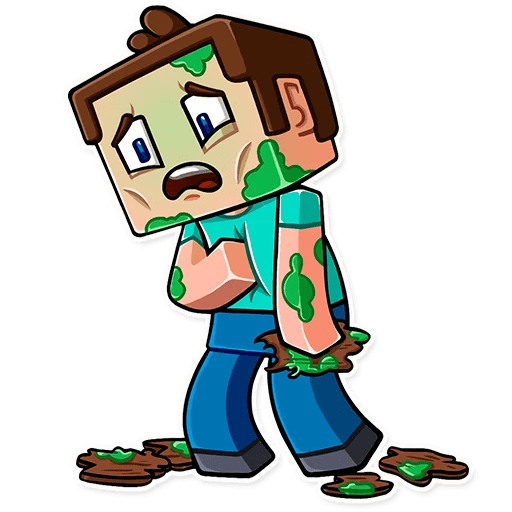 Стикеры по майнкрафту