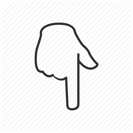 Указательный палец вверх