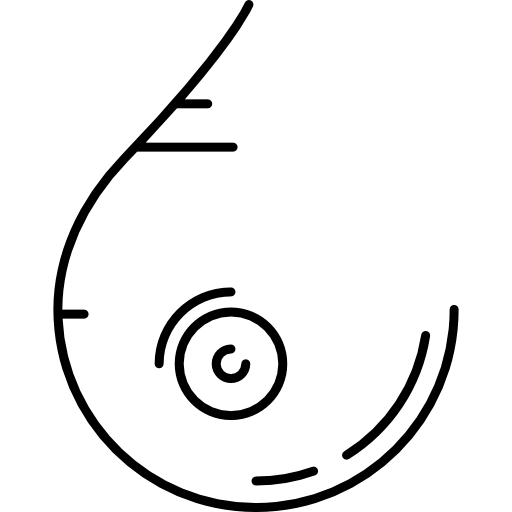 Нарисованная грудь