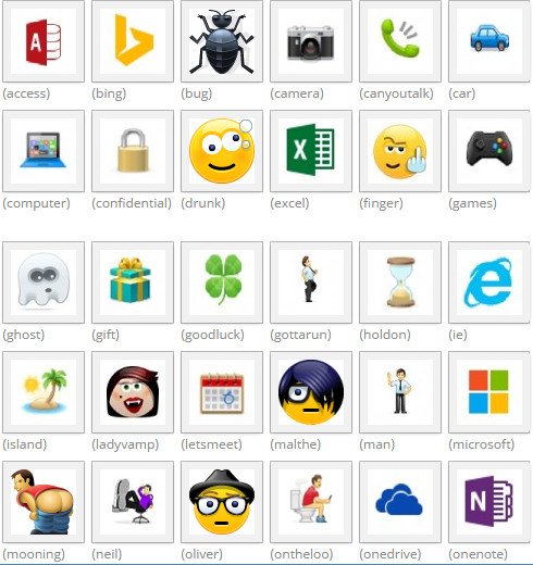 Секретные смайлики