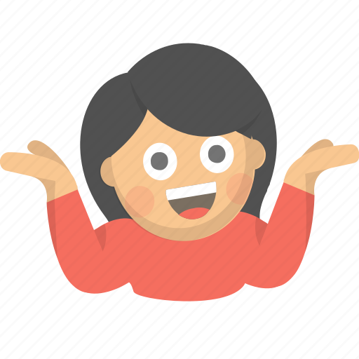 Эмодзи пожимание плечами