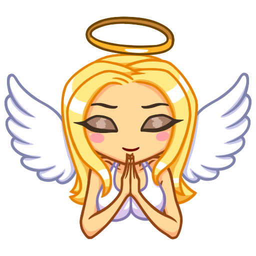 Смайлик ангел
