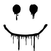 Смайлики с потеками