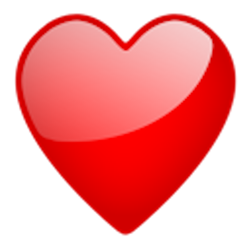 Красное сердце Смайл