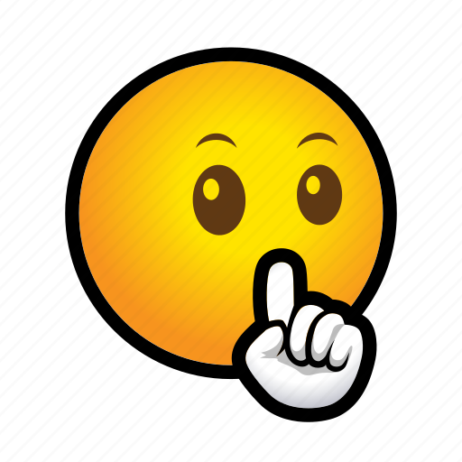 Смайлик тишина