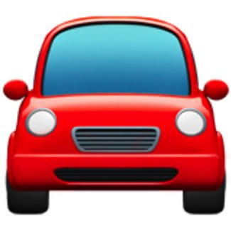 ЭМОДЖИ красная машина