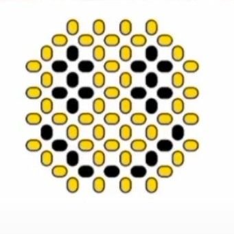 Кольцо из бисера смайлик