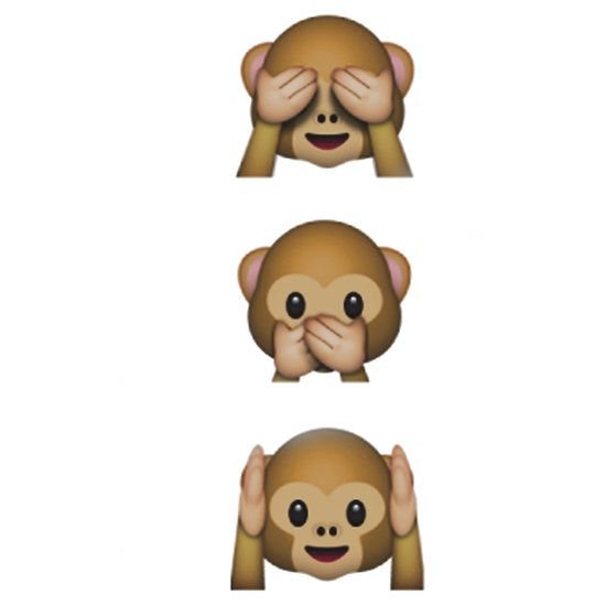 Обезьянка закрывает глаза