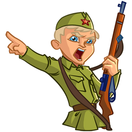 Армейские Стикеры