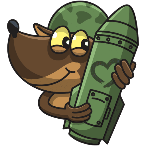 Стикеры сержант пес телеграмм