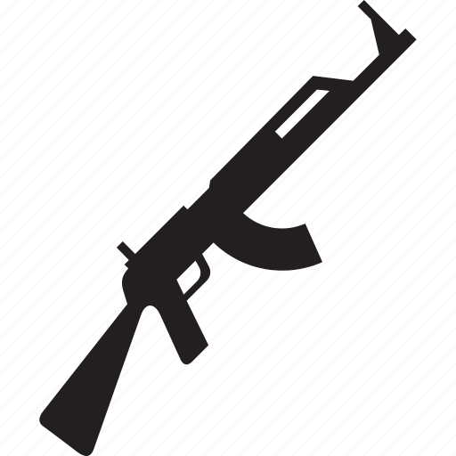 Автомат силуэт