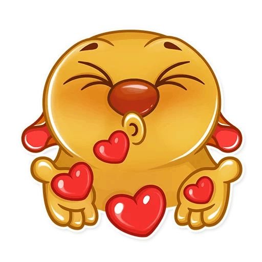 Смайлики обнимаются